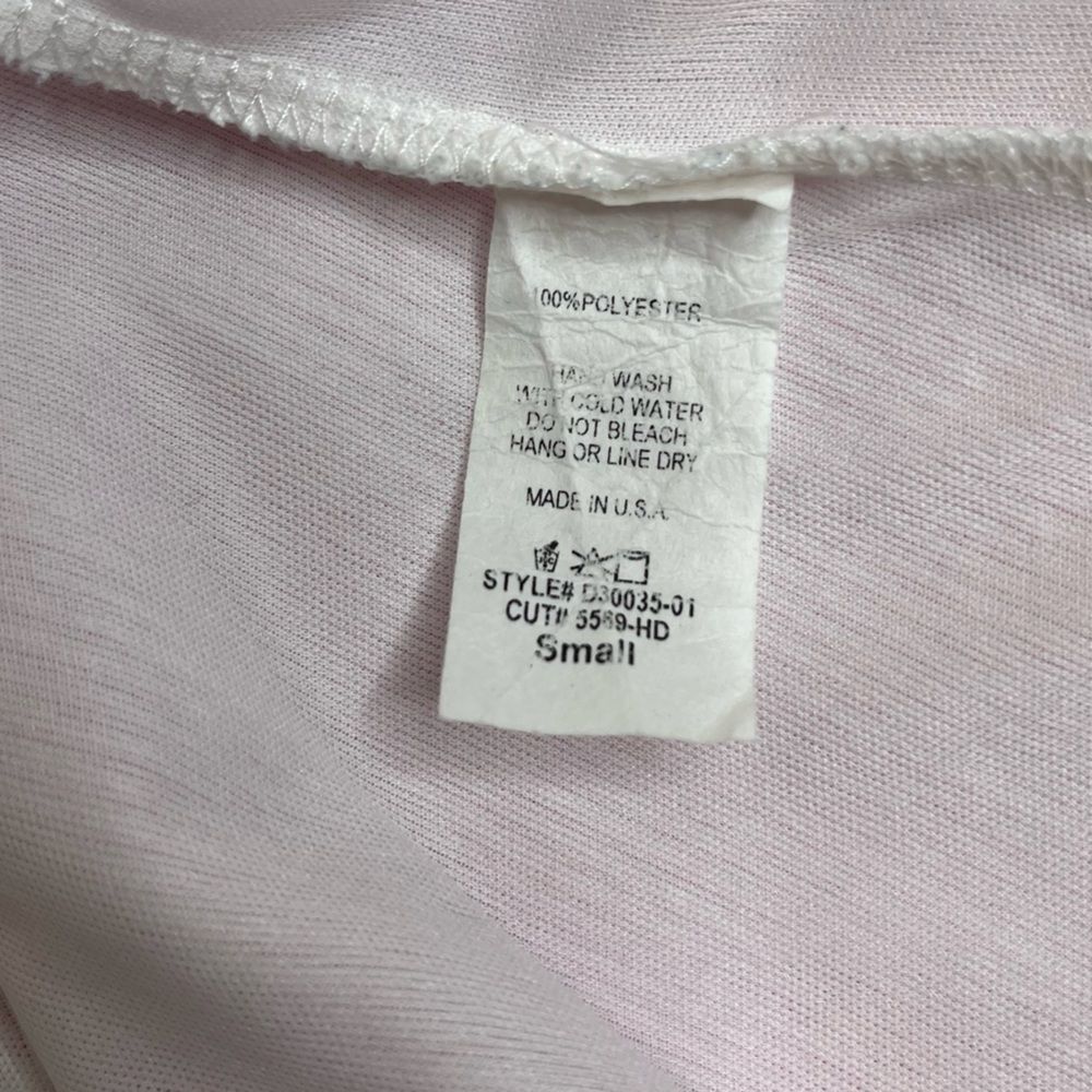 Christian Caliendo Pink White Stripe Seersucker Halter Bow Dress Women Small - Picture 11 of 16